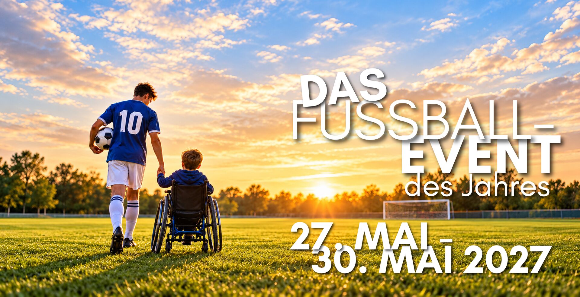 DAS FUSSBALLEVENT des Jahres ... 30. MAI - 27. MAI 2027